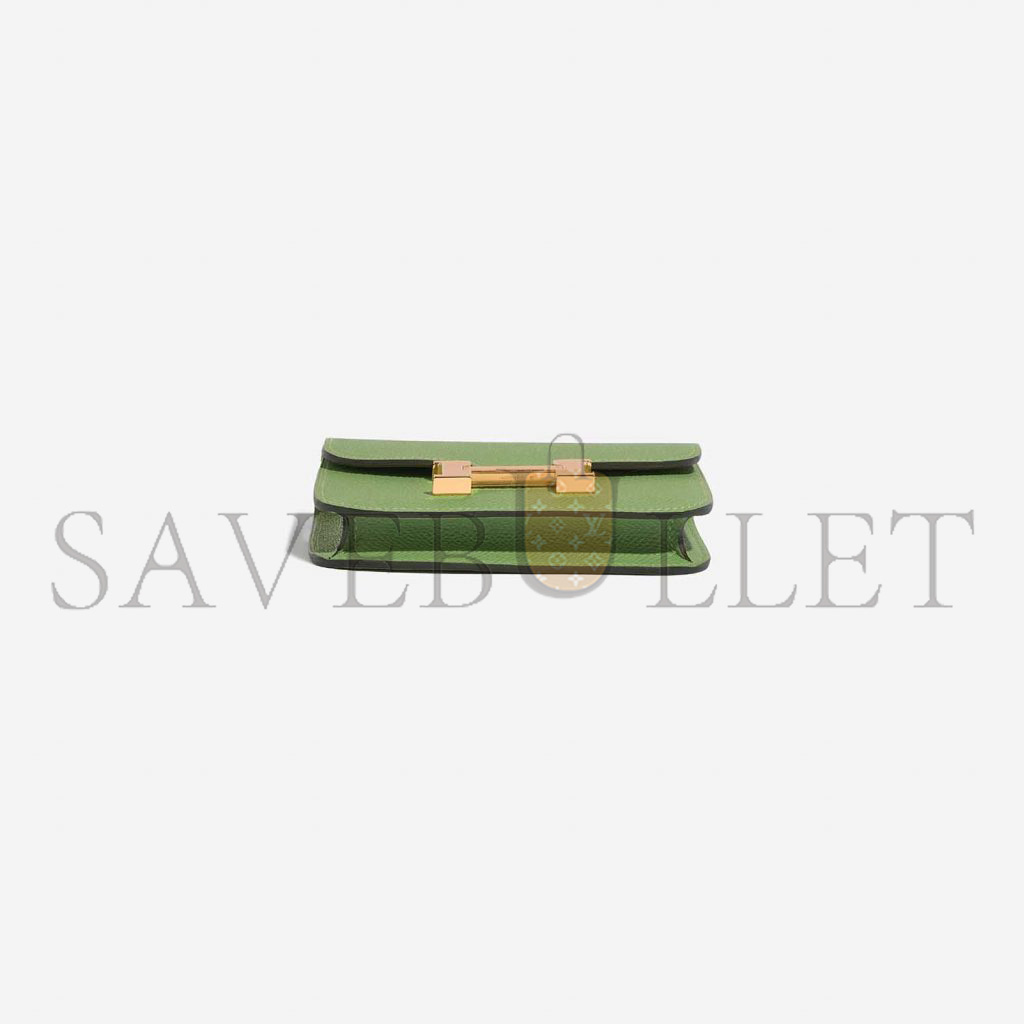 H**mes master constance slim wallet epsom h082060cc3i(12.4*10.2*3cm)